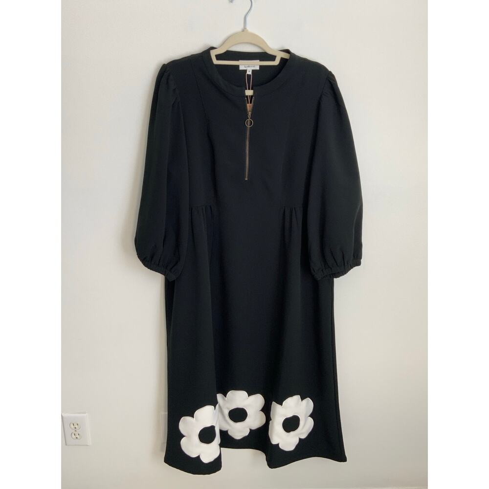 Crosby by Mollie Burch Indie Black Dress NWT size M‎ - Picture 3 of 9